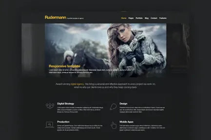 Rudermann - Responsive Retina Ready HTML Template