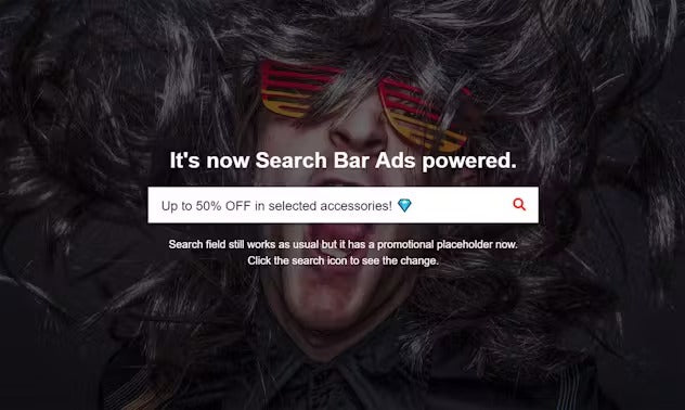 Search Bar Ads - WooCommerce Plugin