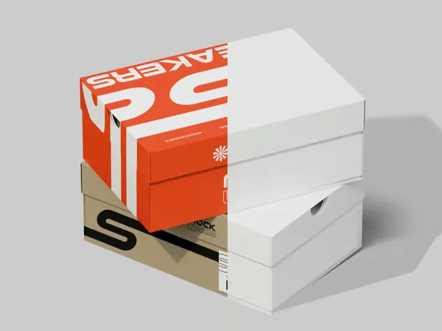 Sneakers Box Mockup