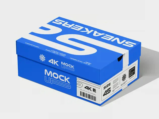 Sneakers Box Mockup