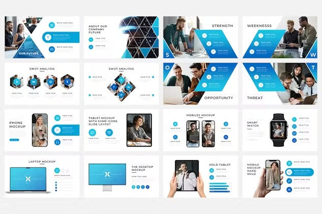 StartupX - Pitch Deck PowerPoint Template