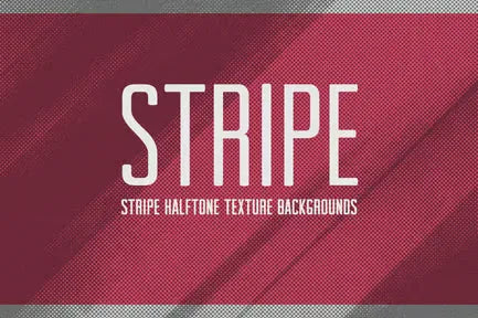 Stripe Halftone Texture Backgrounds