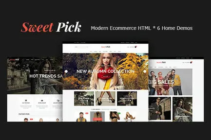 Sweet Pick | Modern E-commerce HTML Template