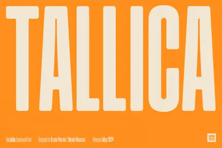 Tallica - Variable Typeface