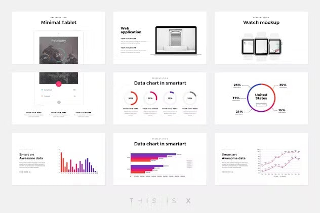 The X - Powerpoint Template