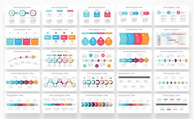 Timeline Infographics PowerPoint Template