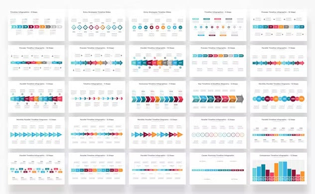 Timeline Infographics PowerPoint Template