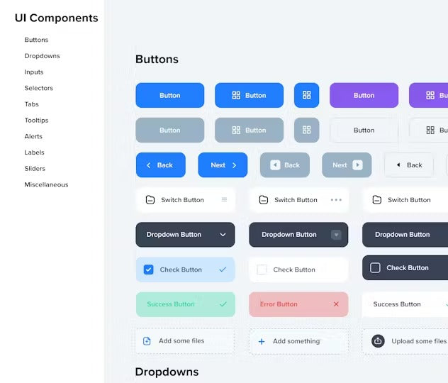 UI Dashboard Builder