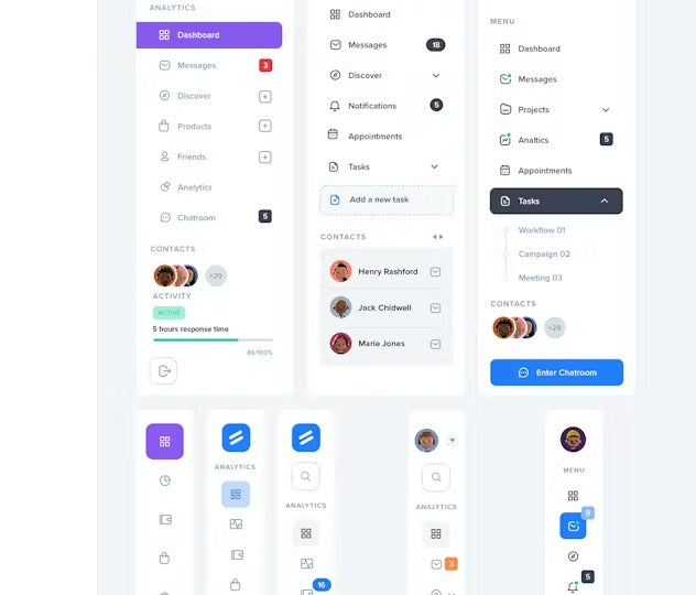 UI Dashboard Builder