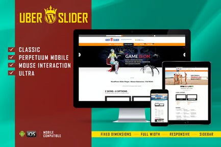 UberSlider - Layer Slider WordPress Plugin