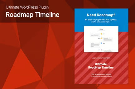 Ultimate Roadmap Timeline WordPress plugin