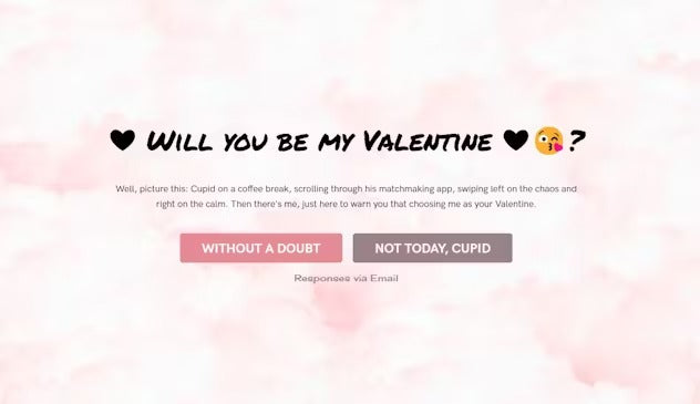 Valentine's Day Invitations for Elementor