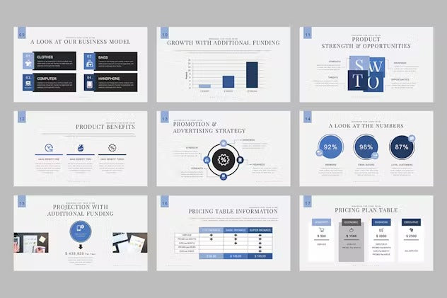 Vegapunk : Pitch Deck Powerpoint Template