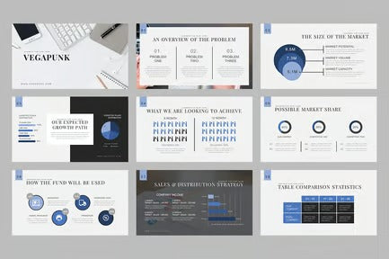 Vegapunk : Pitch Deck Powerpoint Template