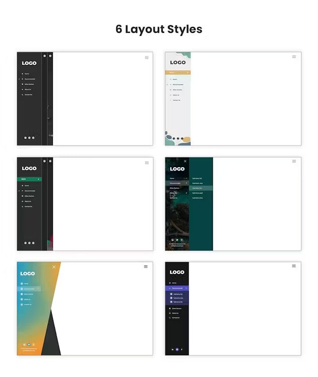 Vertical Slide Menu WordPress Plugin