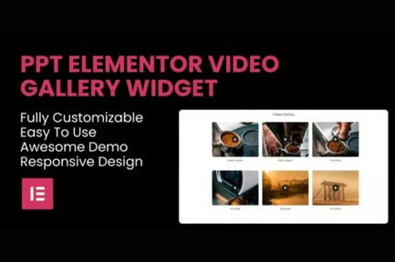 Video Gallery Elementor Widget