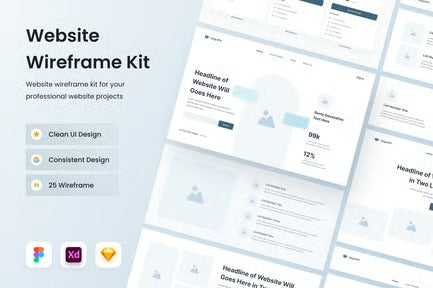 Website Wireframe Kit