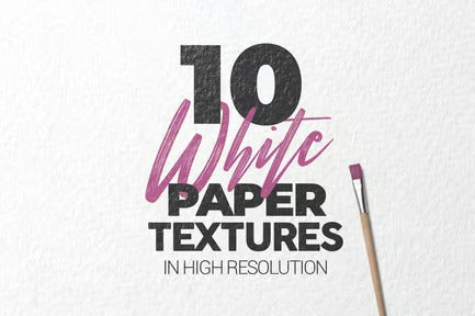 White Paper Textures x10