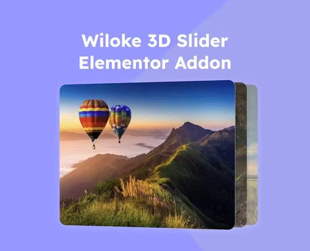 Wiloke 3D Slider Elementor Addon