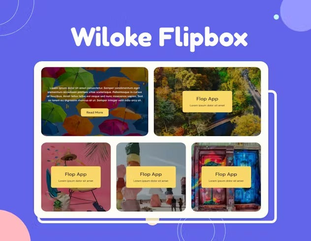 Wiloke Flipbox for Elementor