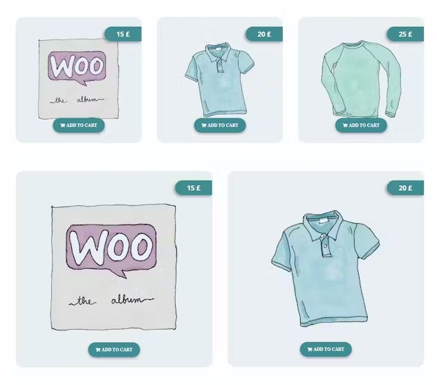 Woocommerce Products Revolution Display