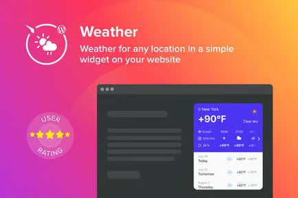 WordPress Weather Forecast Plugin