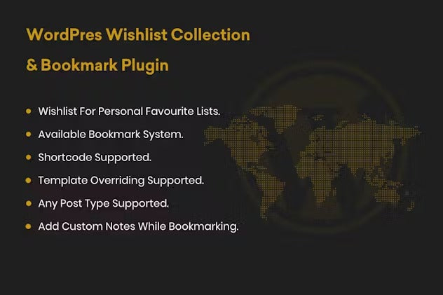 WordPress Wishlist Collection & Bookmark Plugin