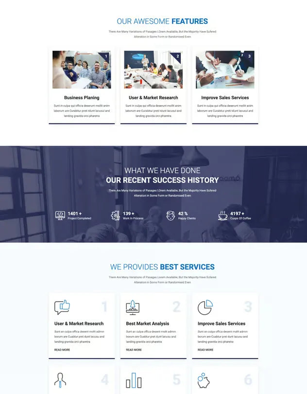 Xzopro - Finance And Business WordPress Theme