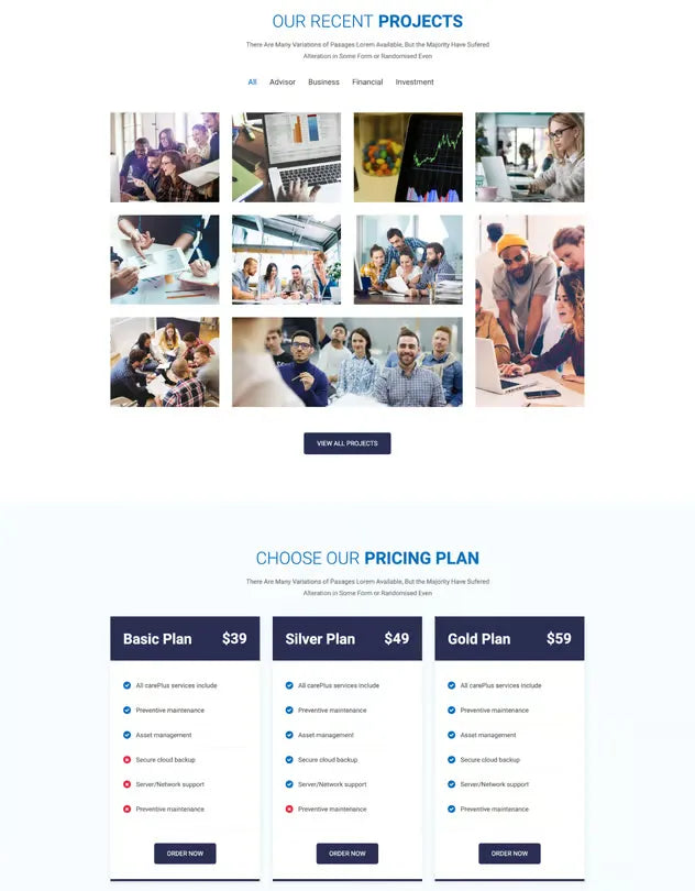 Xzopro - Finance And Business WordPress Theme