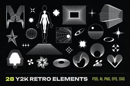 Y2K Retro Elements