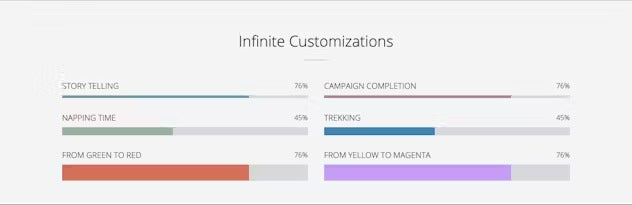 Zoom Progress Bars with Builder WP Plugin