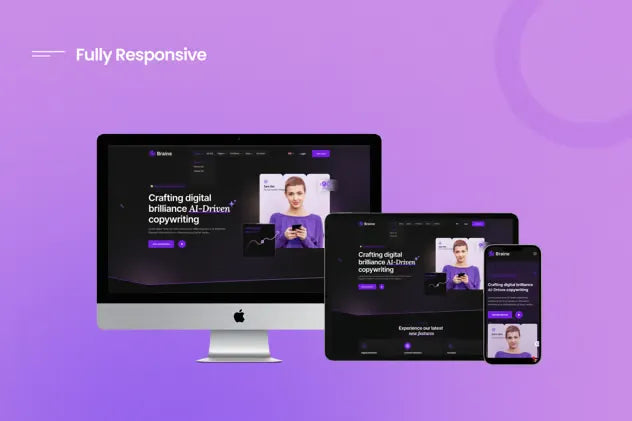 Braine - Digital AI Tech Software WordPress Theme