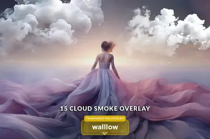 Smoke and Clouds transparent png photo overlays