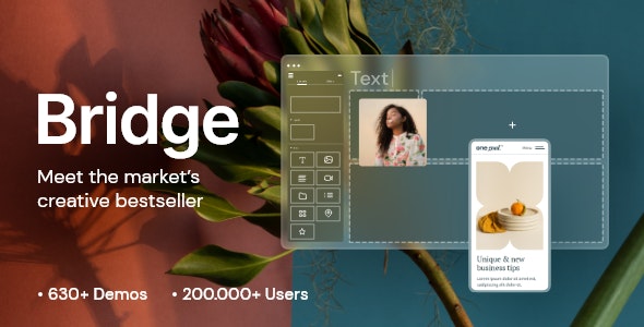 Bridge - Creative Elementor and WooCommerce WordPress Theme