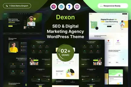 Dexon - SEO & Digital Marketing WordPress Theme