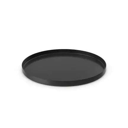 Black Circle Serving Tray