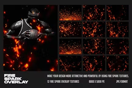 Fire Spark Overlay