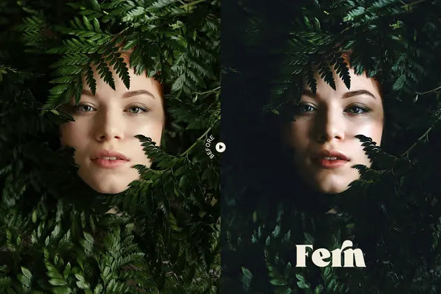 Fern Portrait Action and LUT