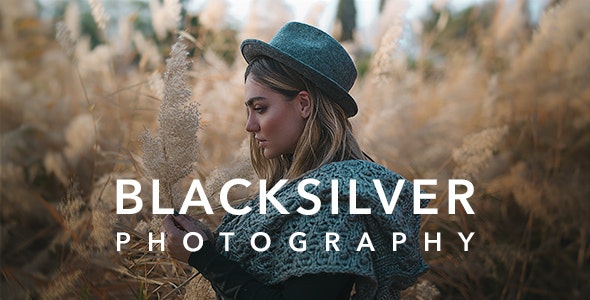 Blacksilver Photography Theme for WordPress