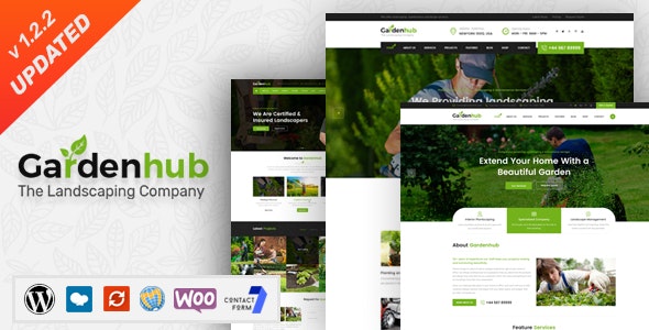 Garden HUB - Lawn & Landscaping WordPress Theme