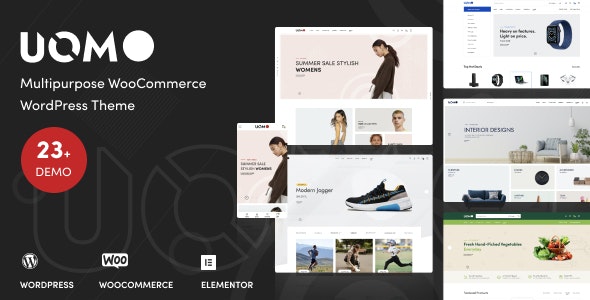 Uomo Multipurpose WooCommerce WordPress Theme