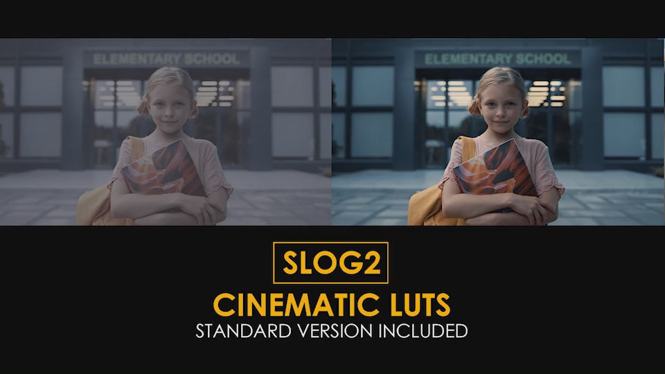 Slog2 Cinematic LUTs