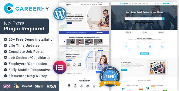 Careerfy Job Board WordPress Theme