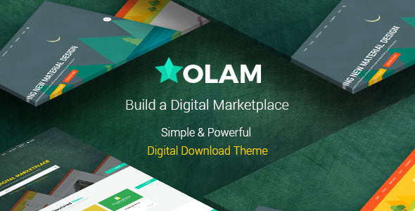 Olam WordPress Easy Digital Downloads Theme